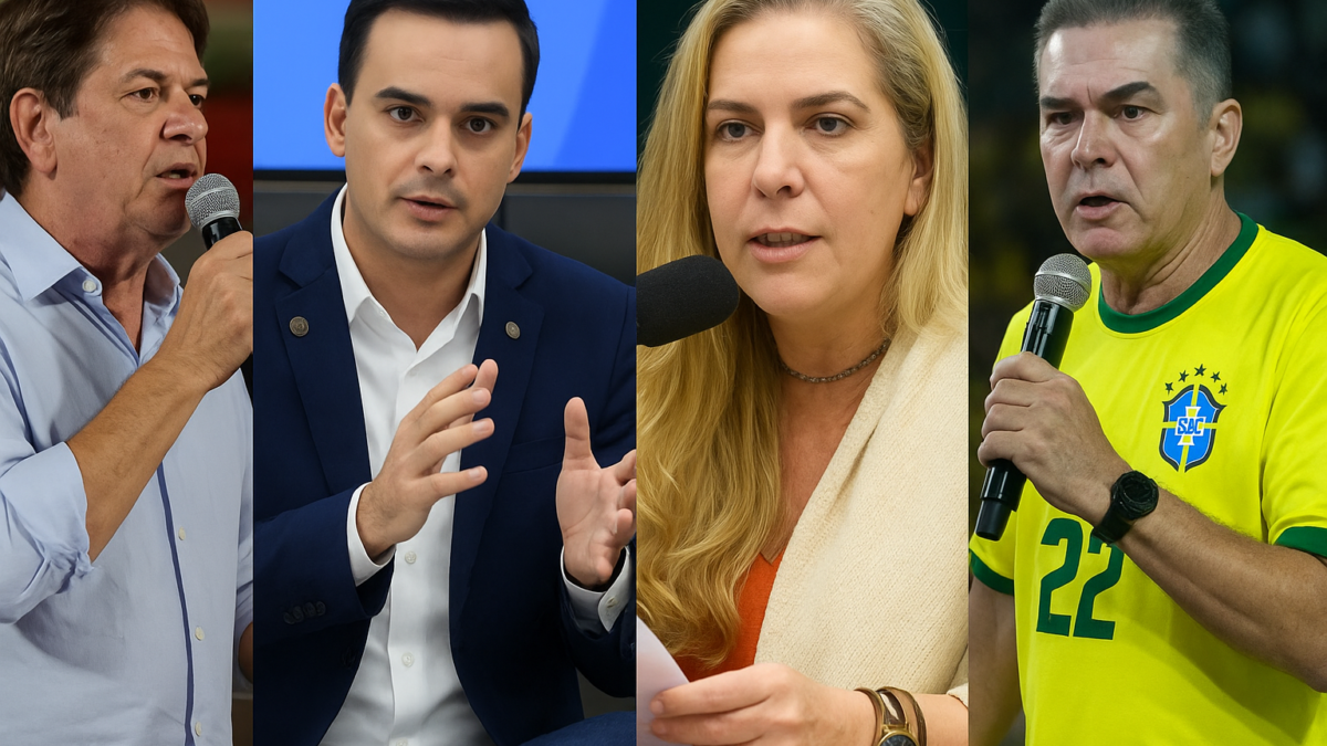 Datafolha no Ceará para o Senado: Cid Gomes 26%, Capitão Wagner 22% em cenário estimulado